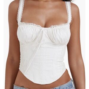 Brand New House of Cb Gini Cotton Corset